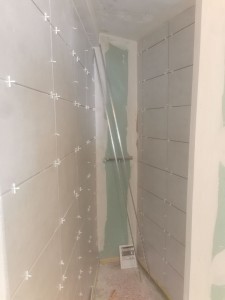 Photo de galerie - Pose douche italienne 