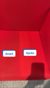 Photo de galerie - Nettoyage de canapé 