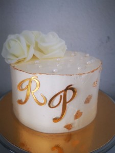 Photo de galerie - Cake design pour une demande en mariage 