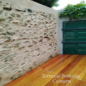 Photo de galerie - Pose terrasse bois exo cumaru