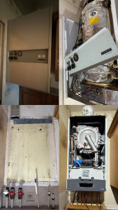 Photo de galerie - Remplacement d’une chaudière ( frisquet X ARISTON ) 