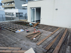 Photo de galerie - Rénovation  tarace 