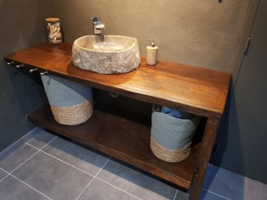 Photo de galerie - Realisation meuble sdb