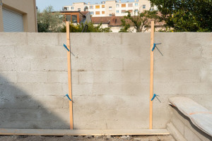 Photo de galerie - Mur En parpaings 