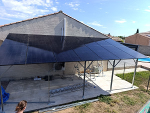 Photo de galerie - Carport 7kwc
