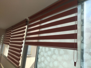 Photo de galerie - Installation de stores sur terasse .
