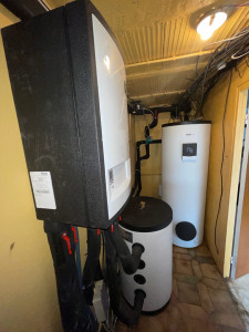 Photo de galerie - Installation d’une pompe à chaleur 