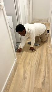 Photo de galerie - Pose de parquet - Revêtement de sol