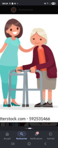 Photo de galerie - Accompagnement de la personne pour le maintien d autonomie .