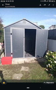 Photo de galerie - Mise en place et montage abris de jardin ??