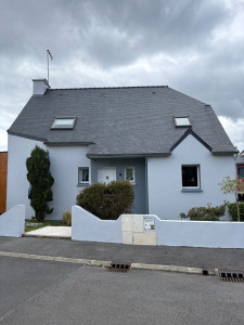 Photo de galerie - Peinture extérieure, deux couches au rouleau