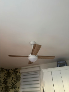 Photo de galerie - Pose de Ventilateur au plafond 