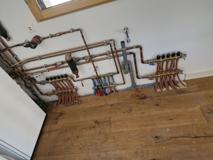 Photo de galerie - Installation des nourrice 