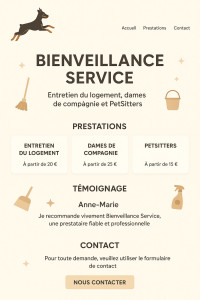 Photo de galerie - Futur affiche de mon site internet en cours de création 