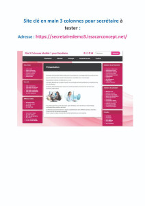 Photo de galerie - Création site internet