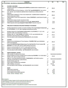Photo de galerie - Réalisation de métrés pour entreprises du BTP