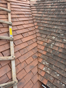 Photo de galerie - Noue tuile plate