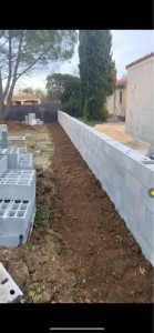 Photo de galerie - Une fois remblayé, avec terre végétal.