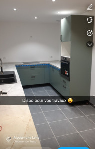 Photo de galerie - Montage d'une cuisine 