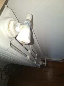 Photo de galerie - Réparation fuite au  niveau de tête thermostatique 