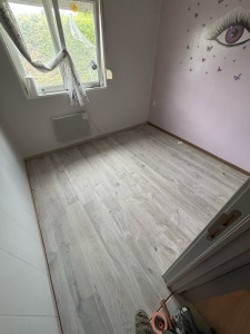 Photo de galerie - Pose de parquet - Revêtement de sol
