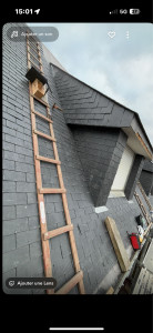 Photo de galerie - Toiture complète des 2 versants 