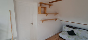 Photo de galerie - étagères sur mesure 