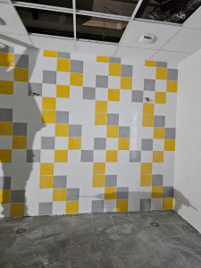 Photo de galerie - Pose de faïence dans les douches 