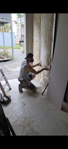 Photo de galerie - Réalisation de cloisons en tout genre