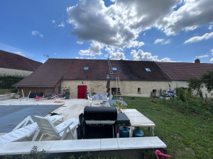 Photo de galerie - Nettoyage et application d’un hydrofuge 