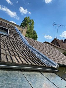 Photo de galerie - Habillage solin en plomb