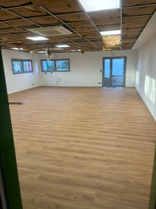 Photo de galerie - Pose lame lvt collée