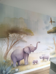 Photo de galerie - Peinture - Tapisserie