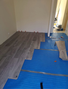 Photo de galerie - Pose de parquet - Revêtement de sol