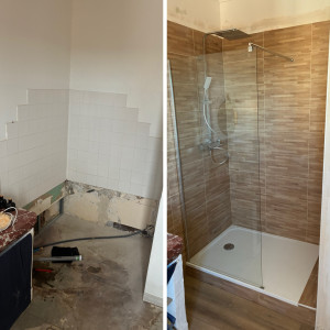 Photo de galerie - Rénovation d’une salle de bain 