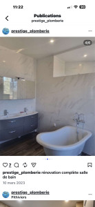 Photo de galerie - Rénovation salle de bain 