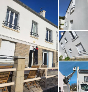 Photo de galerie - Mise en peinture extérieure 