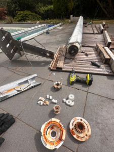 Photo de galerie - Réparation mécanisme volet roulant et moteur électrique 