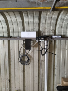 Photo de galerie - Installation antenne starlink et switch de réparation pour bureau 