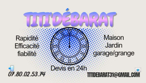 Photo de galerie - Titi debarras 
