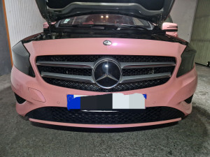 Photo de galerie - Remplacement logo Mercedes 