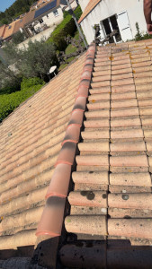 Photo de galerie - Reprise d’un faîtage complet à neuf 