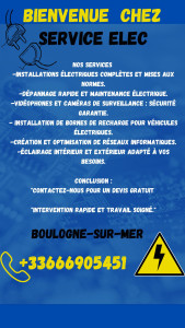 Photo de galerie - électricien qualifié et passionné. 