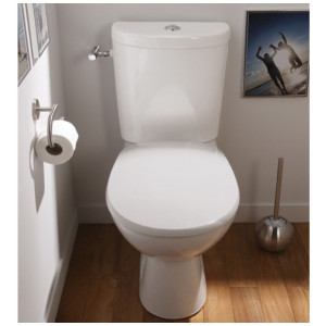 Photo de galerie - ? Plombier sérieux et minutieux Installation WC complète : alimentation, évacuation, raccordements et finitions. Travail propre, rapide et durable.
