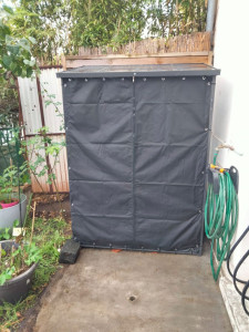 Photo de galerie - Montage abris bois 