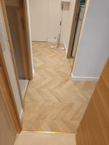 Photo de galerie - Pose de parquet - Revêtement de sol