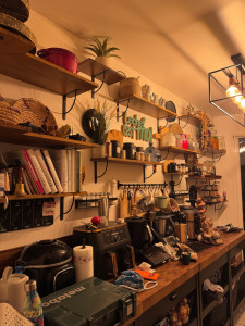 Photo de galerie - Fabrication étagère sur mesures 