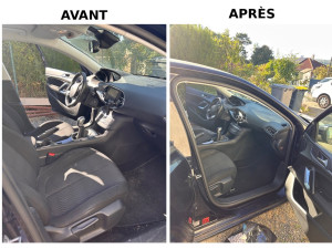 Photo de galerie - Nettoyage intérieur sans shampouinage
