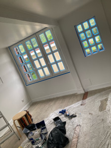 Photo de galerie - Mise en peinture 