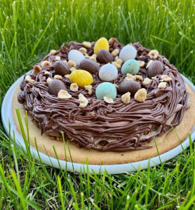 Photo de galerie - Gâteau chocolat pour Pâques 